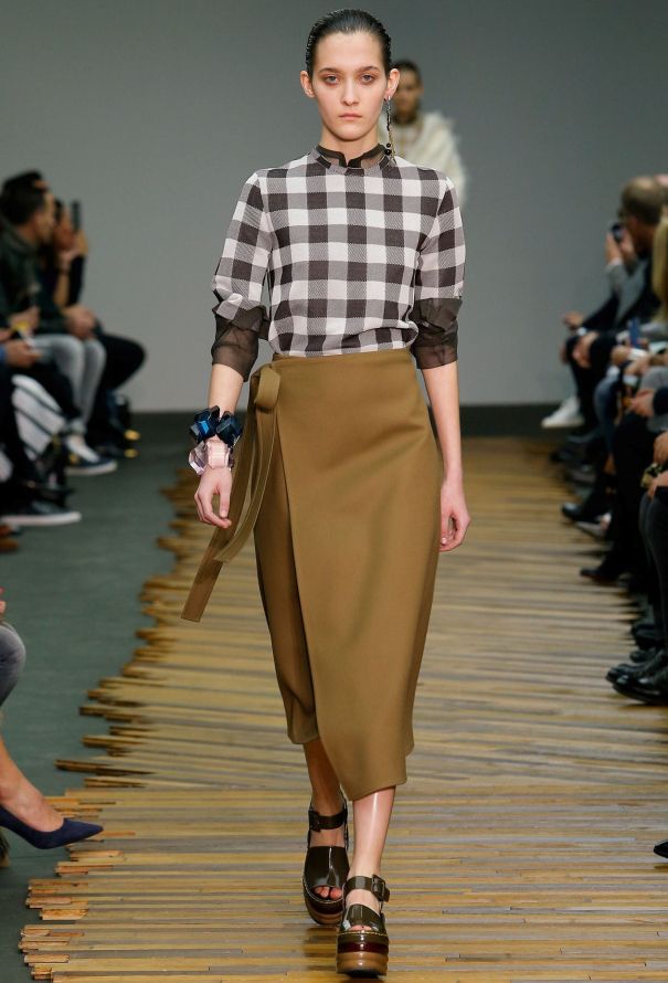 Céline F/W 2014 Checkered Shift Dress - 2