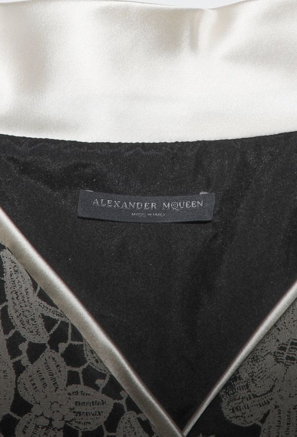 Alexander McQueen F/W 2006 'The Widows of Culloden' Silk Dress - 6