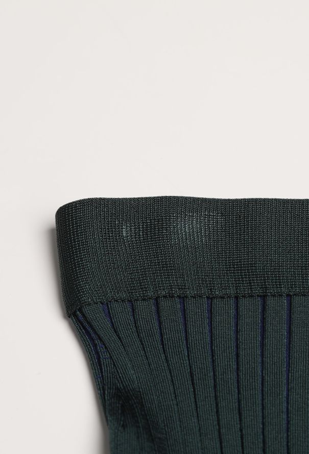 Givenchy 2018 Bicolour Ribbed Skirt - 7