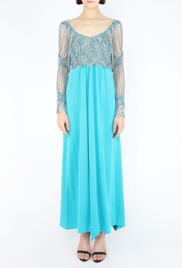 Azzaro COLLECTOR 1971 Chainmail  Gown - 6