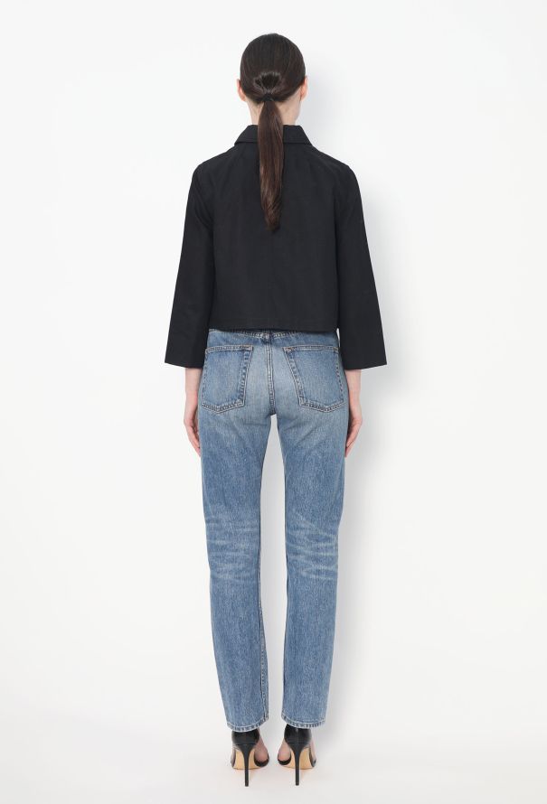 Miu Miu Resort 2017 Cropped Denim Jacket - 6