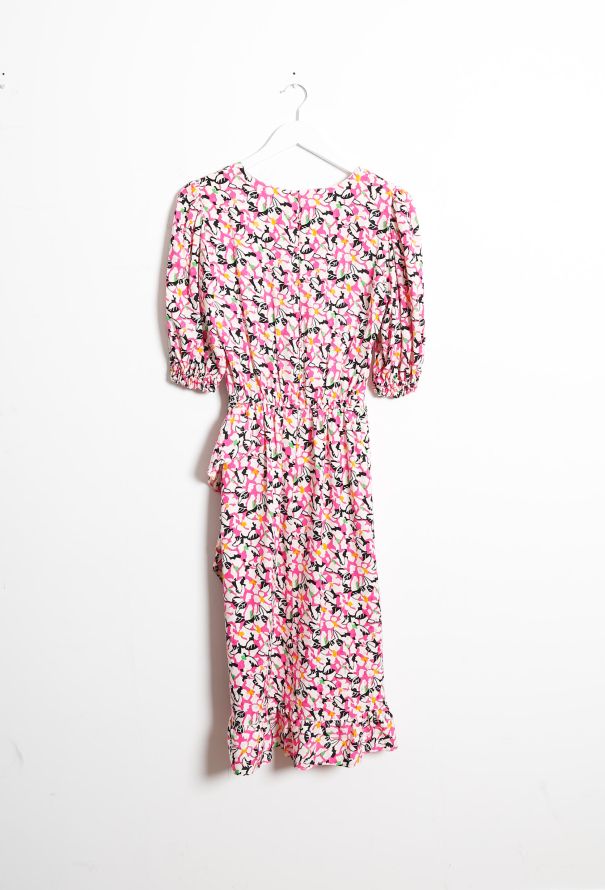 Exquisite Vintage Guy Laroche '80s Ruffled Hem Dress - 7