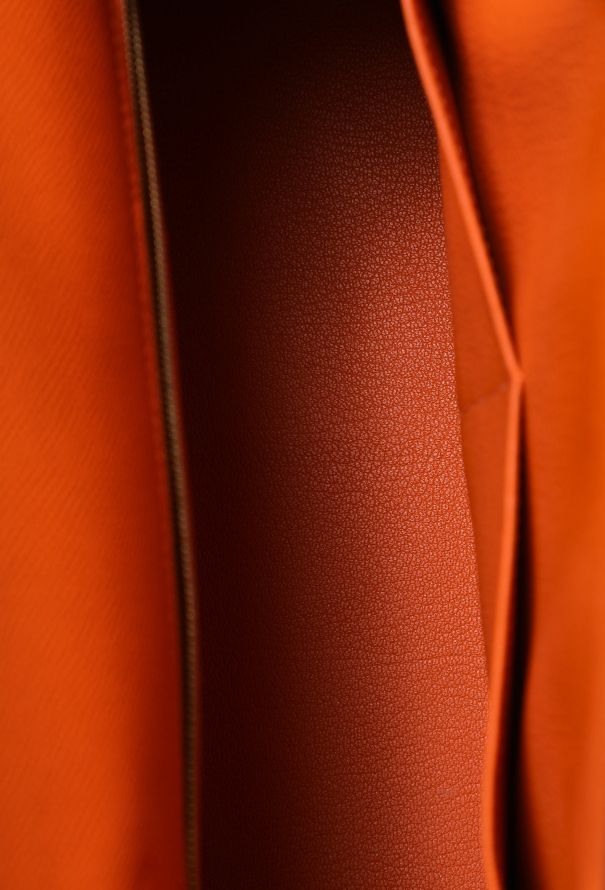 Hermès Orange H Epsom Kelly Sellier 32 - 16