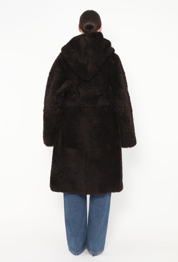 Bottega Veneta Pre-Fall 2021 Hooded Teddy Coat - 6