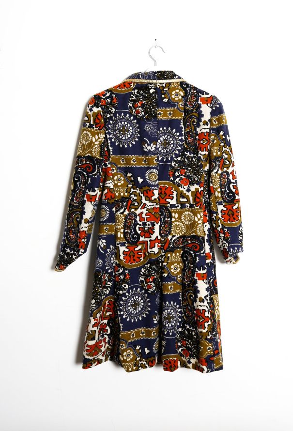Malcolm Starr '60s Mosaic Lamé Coat - 10