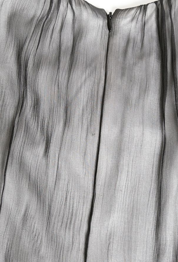 Chanel Silk Tweed Slit Dress - 7