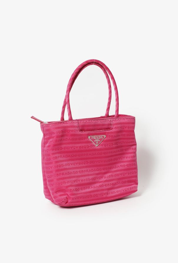 Prada Monogram Nylon Mini Tote - 3