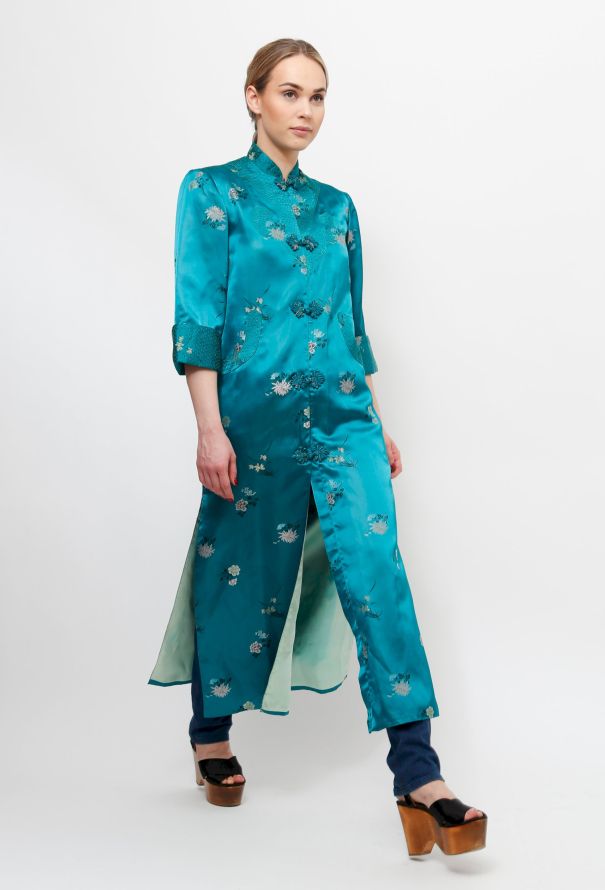 World Treasures 70s Authentic Chinoiserie Robe - 3