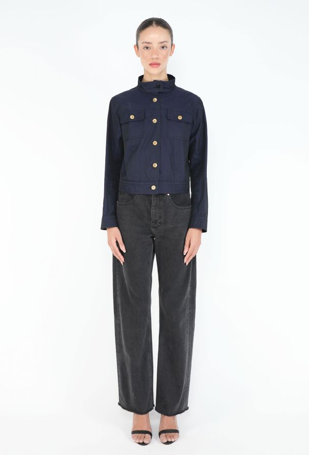 Saint Laurent '70s Flannel-lined Harrington Jacket - 2