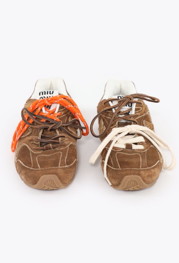 Miu Miu Miu Miu x New Balance Cinnamon Suede SL Sneakers – 2024 - 3