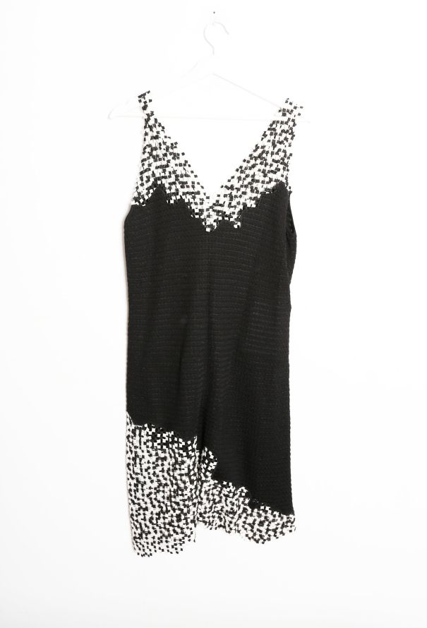 Chanel S/S 2011 Bicolor Lattice Dress - 6