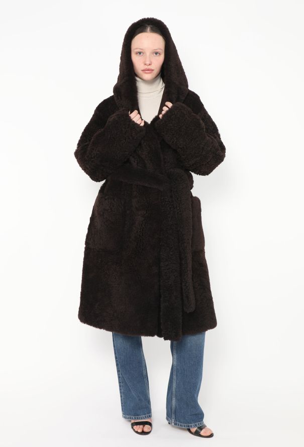 Bottega Veneta Pre-Fall 2021 Hooded Teddy Coat - 3