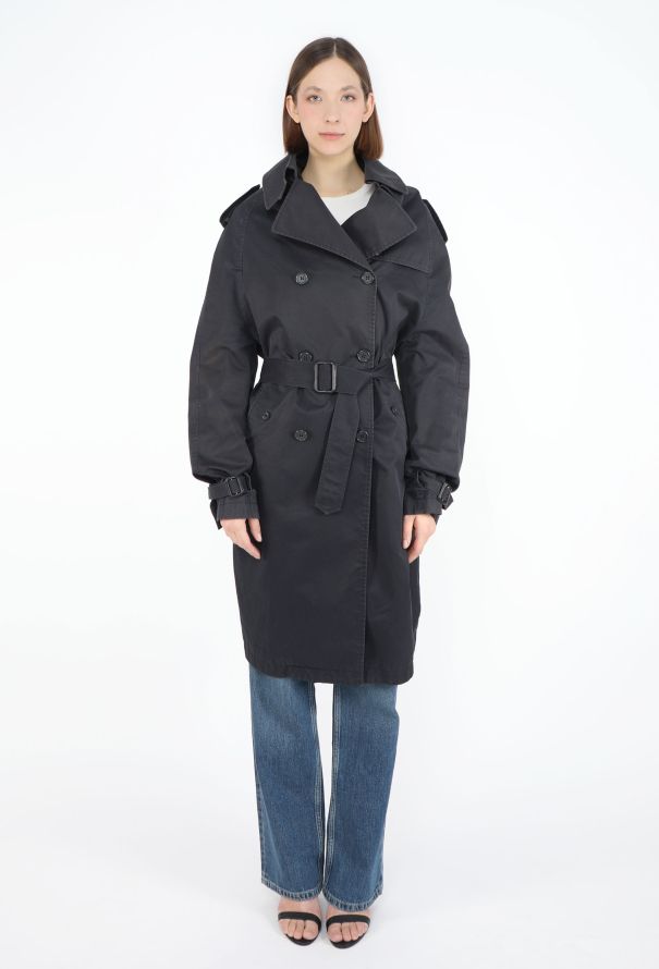Maison Margiela RARE F/W 2005 Cocoon Trench Coat - 5