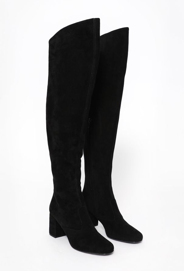 Saint Laurent 2021 Suede Babies Boots - 2