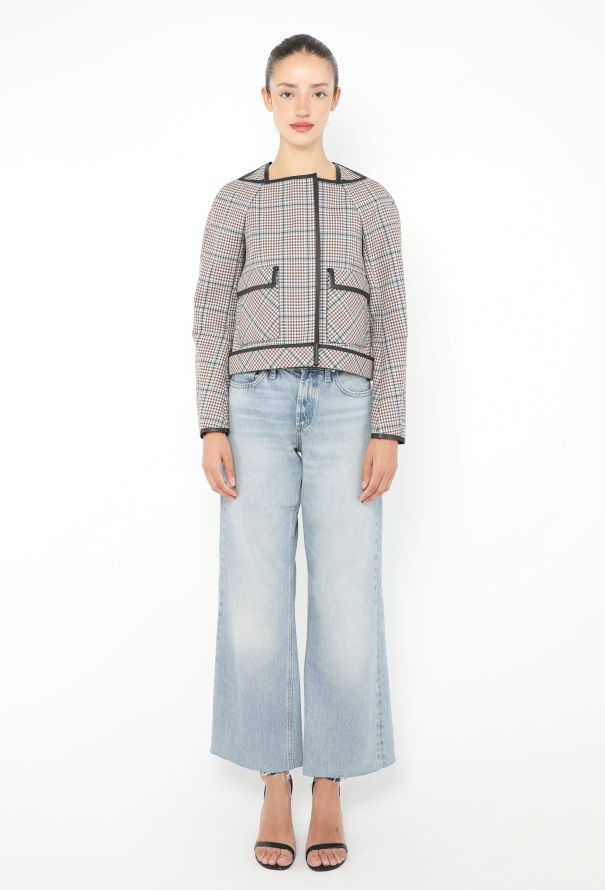 Balenciaga Pre-Fall 2008 Houndstooth Jacket - 3