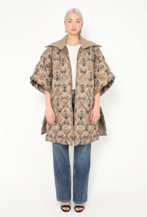 Hermès Reversible Printed Puffer Coat - 5