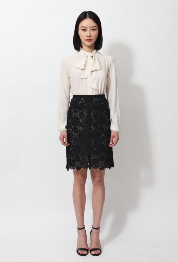 Chanel S/S 2004 Lace Skirt - 1