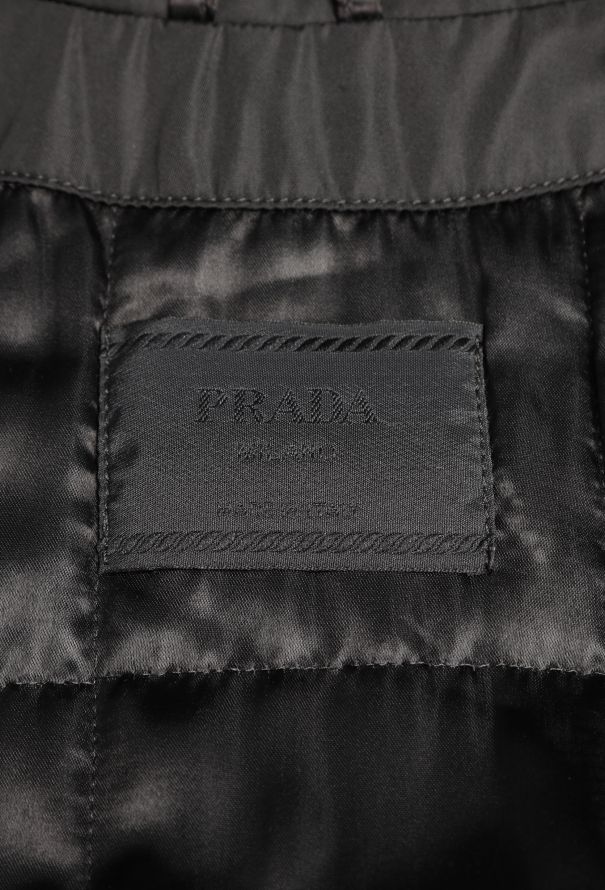 Prada '90s Belted Nylon Trench Coat - 7