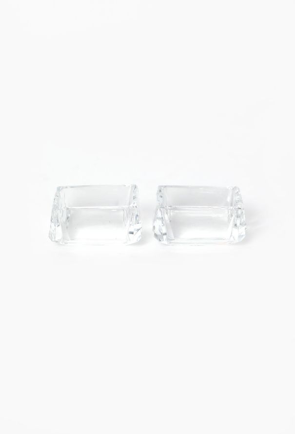 Vintage Objects & Decor French Crystal Salt & Sugar Dish Set - 4