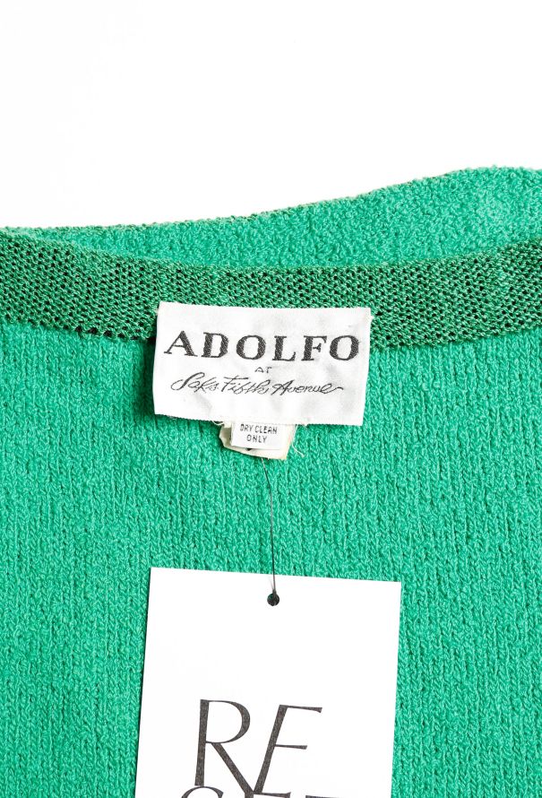 Adolfo '60s Wool Bouclé Skirt - 4