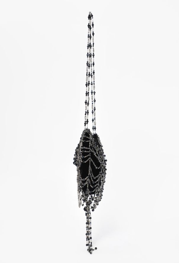 2000s Swarovski Couture Beaded Purse - 5