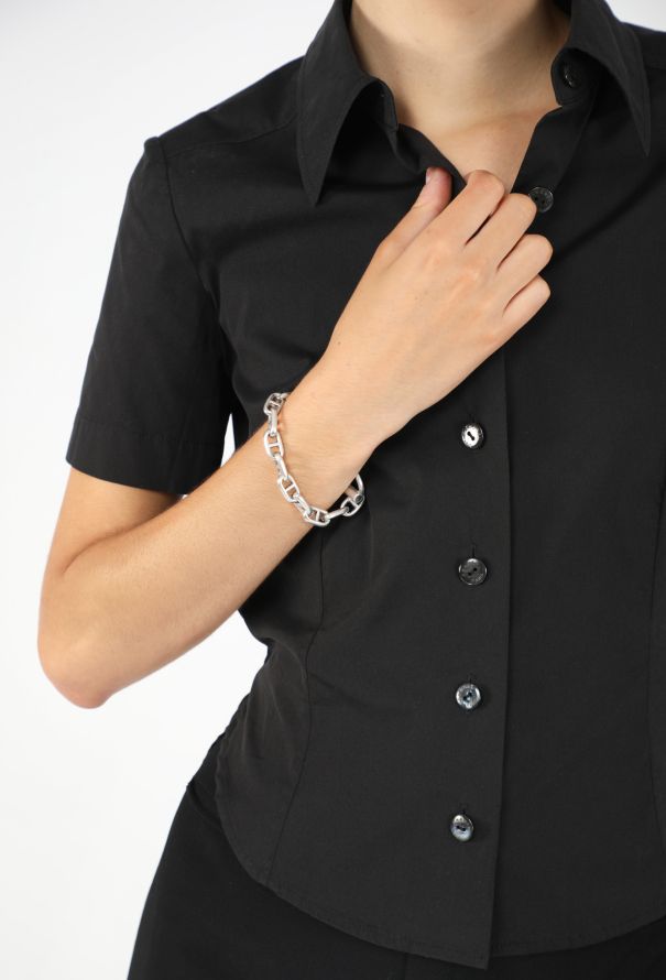 Silver Chaîne d'Ancre Bracelet - 2