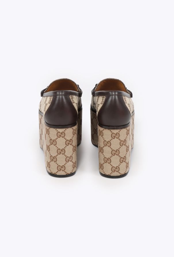 Gucci Monogram Canvas Platform Loafers, S/S 2024 - 4