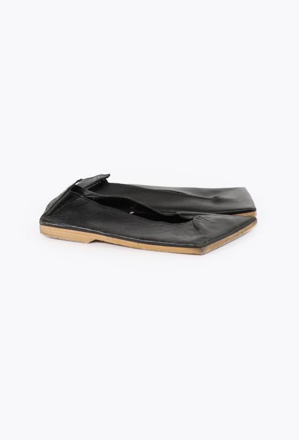 Comme des Garçons ULTRA RARE S/S 1984 Leather Flats - 4