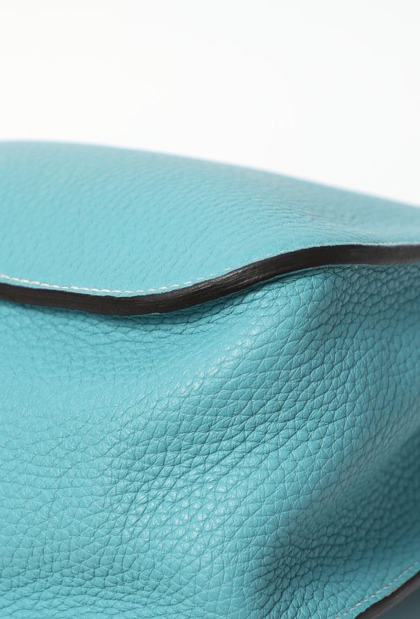 Hermès Bleu Jean Taurillon Clémence Halzan 31 - 15
