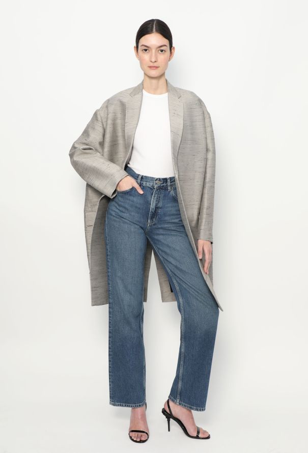 Céline 2013 Oversized Stitched Coat - 4