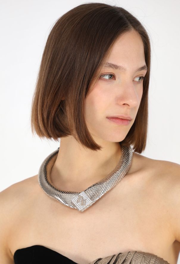 Gianni Versace Serpent Scale Sculpted Choker, 1983 - 5