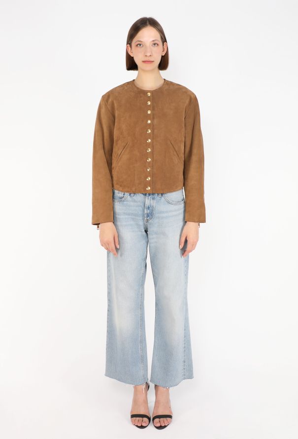 Céline Suede Bomber Jacket, 2023 - 3