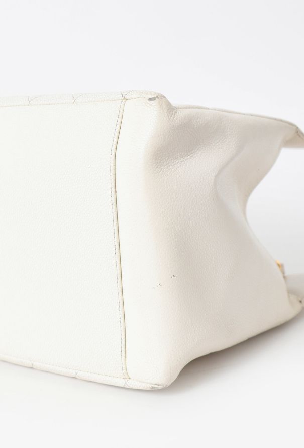 Chanel '90s Caviar Shopping Tote Bag - 10