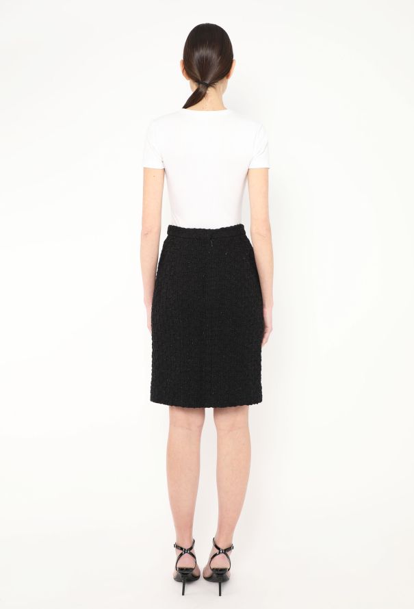 Chanel Resort 2021 Embroidered Tweed Skirt - 5