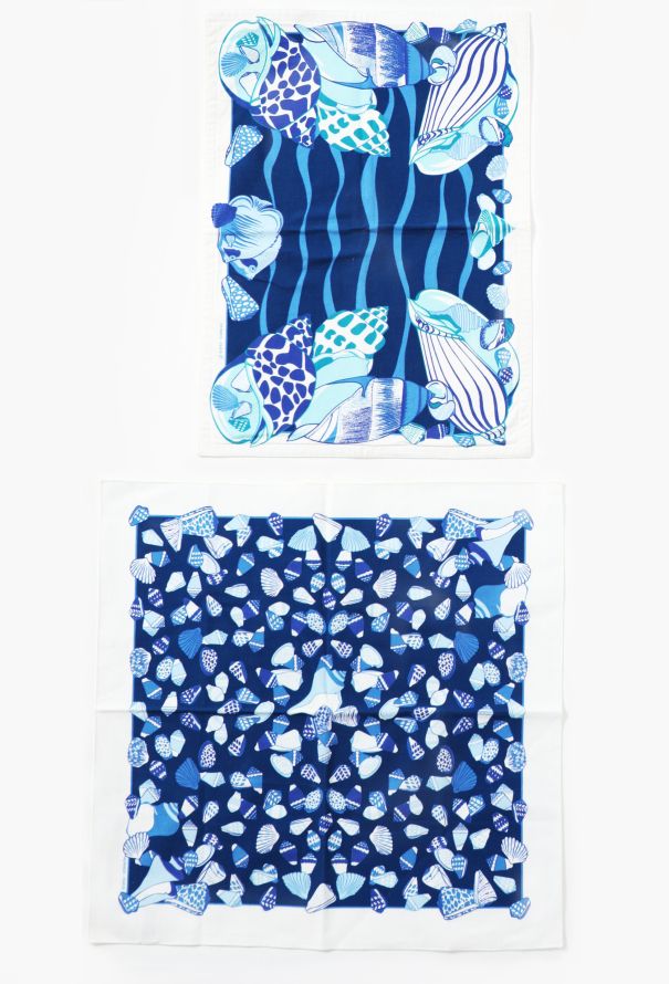 Hermès Seashell Placemat & Serviette Set - 2