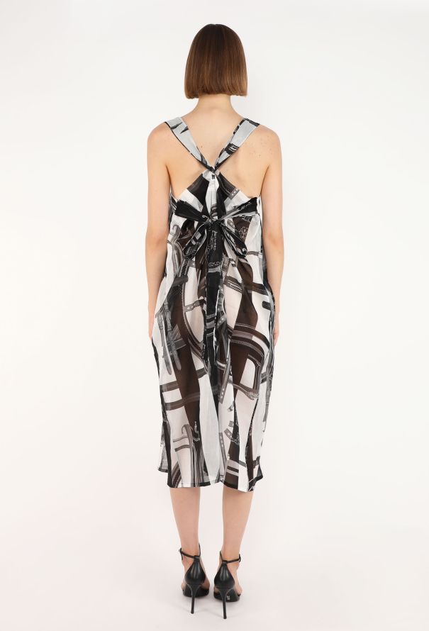 Hermès Berlines Bayadere Voile Beach Dress, 2022 - 5