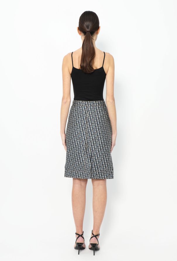 Christian Dior 2005 Diorissimo Print Skirt - 4
