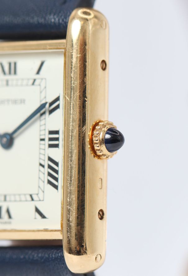 Cartier 18k Yellow Gold Tank Louis Watch - 3