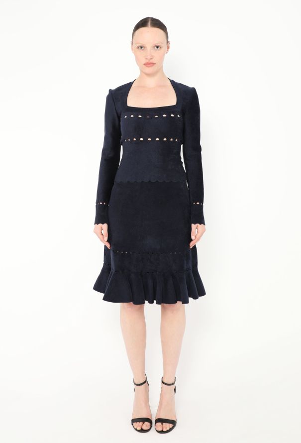 Alaïa Laser-Cut Chenille Ensemble - 2