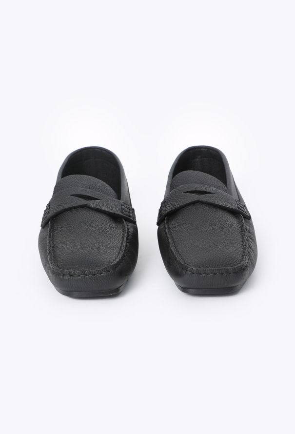 Khaite Billy Leather Penny Loafers, 2025 - 2