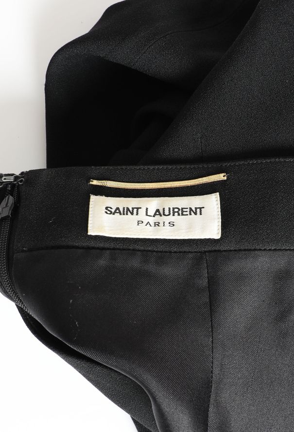 Saint Laurent 2015 Flared Crêpe Skirt - 4