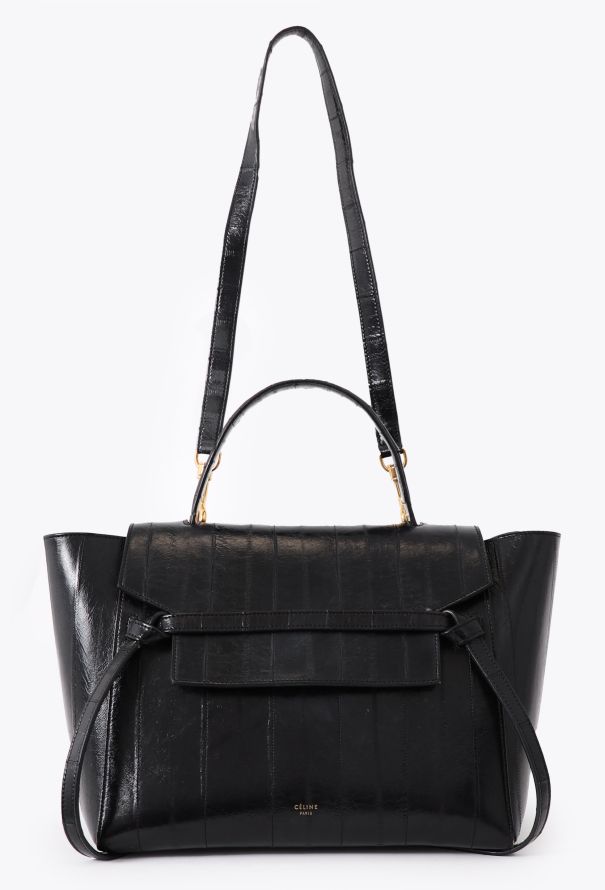 Céline Black Eel Belt Bag - 2