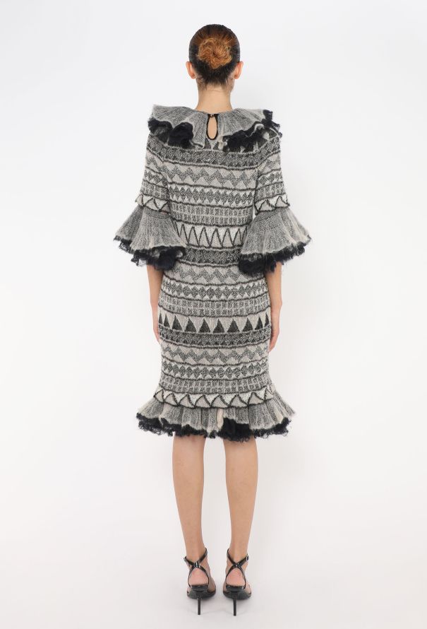 Chanel Pre-Fall 2009 Paris-Moscow Knit Dress - 5
