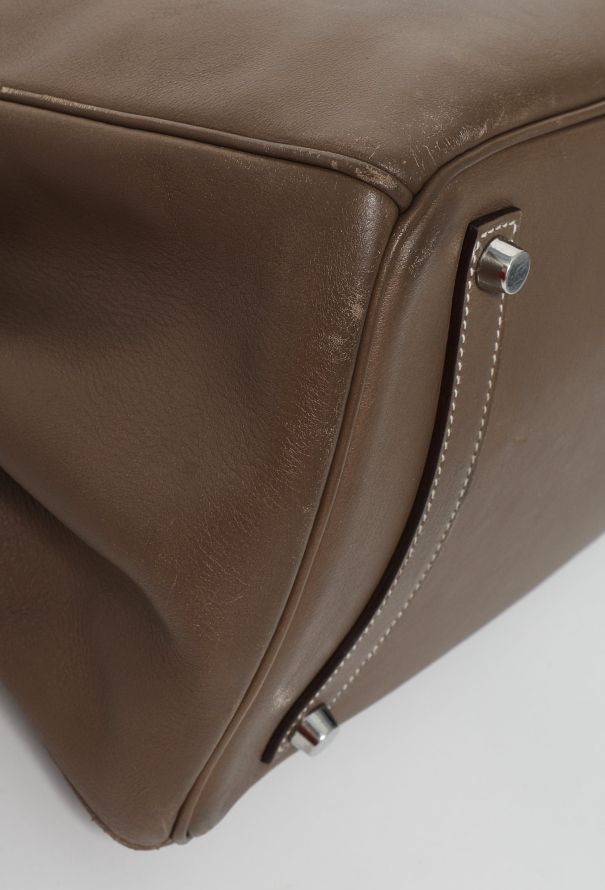 Hermès Etoupe Swift Birkin 35 - 9