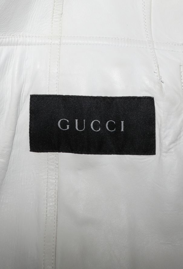 Gucci Bicolor Leather Coat, F/W 2000 - 5