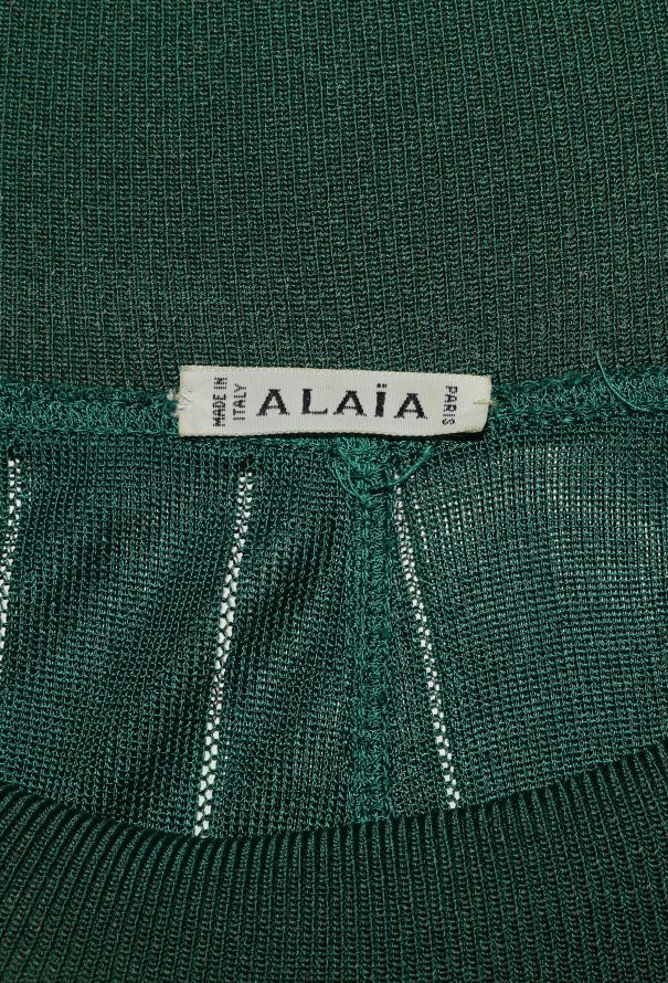 Alaïa S/S 1990 Ribbed Palazzo Pants - 7