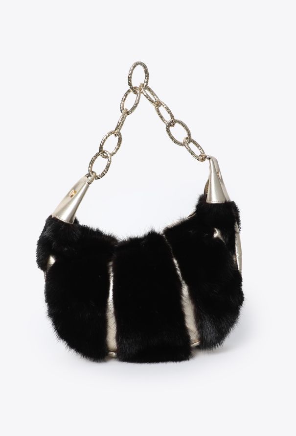 Valentino Fall 2002 Mink Bag - 6