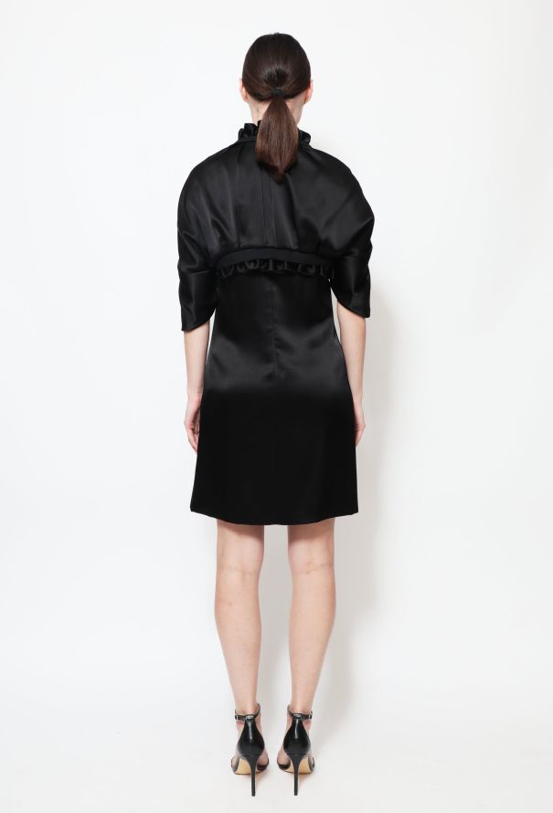 Balenciaga Charmeuse Ruffled Bolero Set - 4