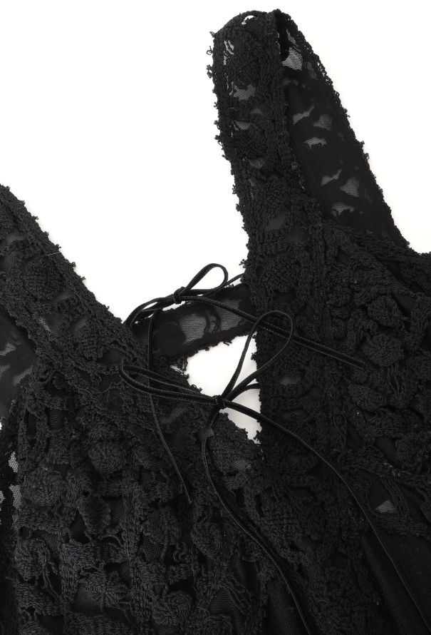 Chloé Vintage Crochet Slip Dress - 5