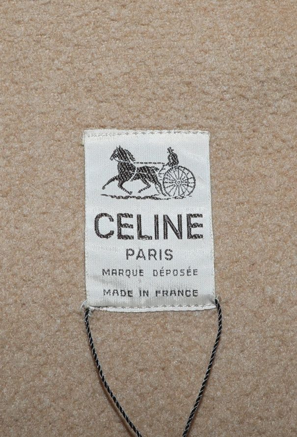 Céline '70s Gabardine Calèche Cape - 6